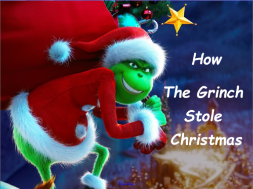 How Grinch Stole Christmas - тематический урок